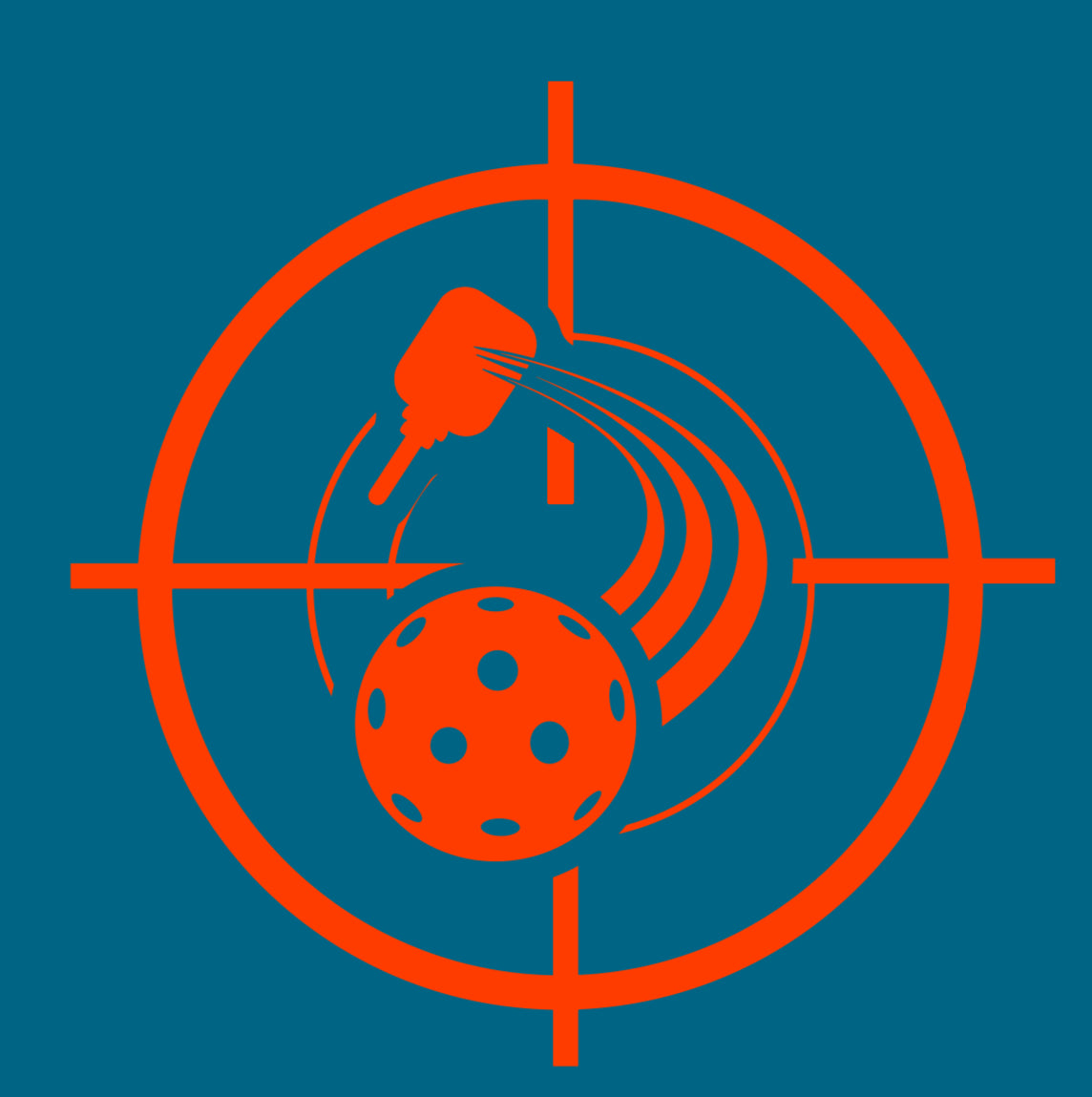 Shooter Pickle-Ball Smash - Blue/Orange Combo - Snapback