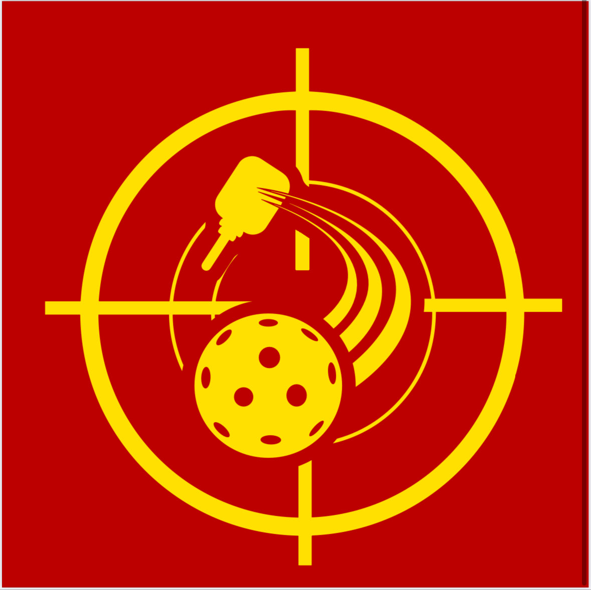 Shooter Brand Pickleball Smasher – Fire Edition - Weatherproof - Snapback